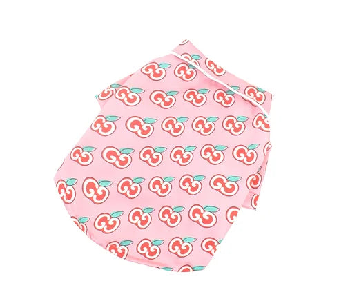 Luxury Silky Pucci Dog Shirt
