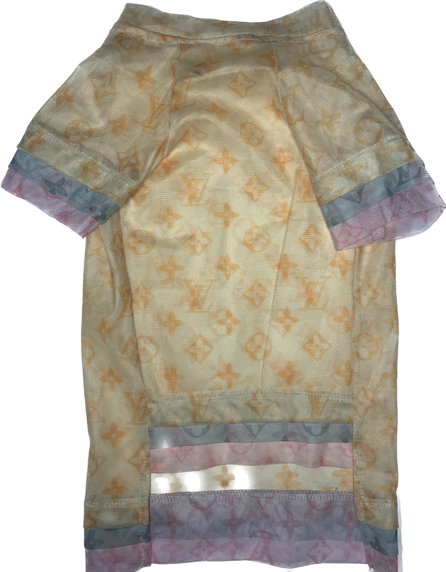 Louis Pawtton Mesh Dog Shirt