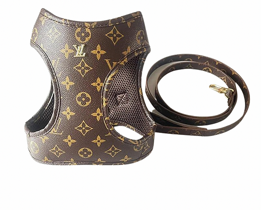 Louis Pawtton Leather Dog Harness